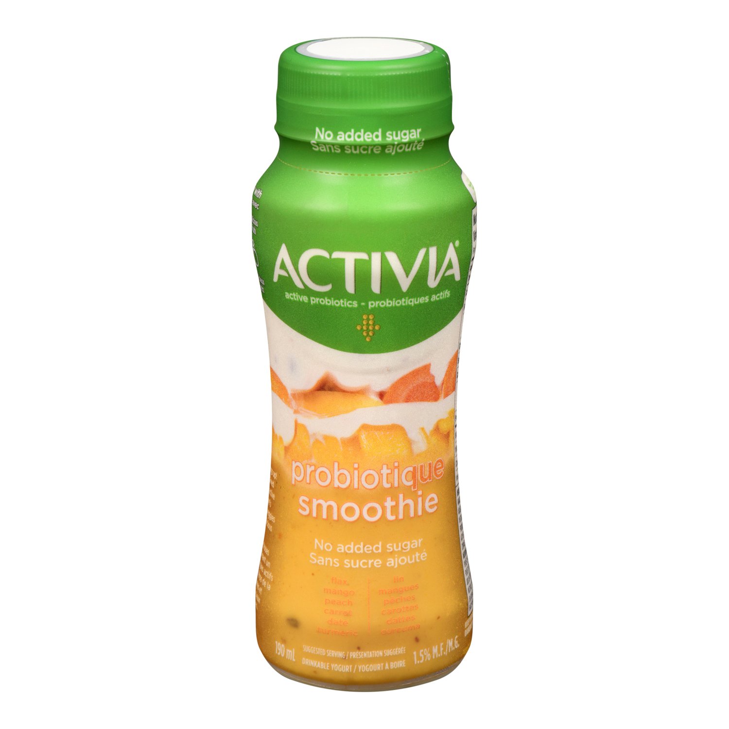 Mango Peach Probiotic Smoothie 190 ml