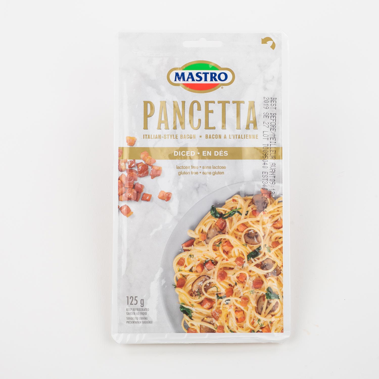 Mild Pancetta Cubes 125 g