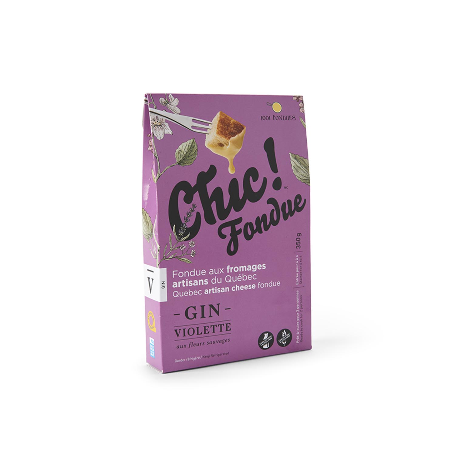 Wild Flower Violet Gin Cheese Fondue 350 g