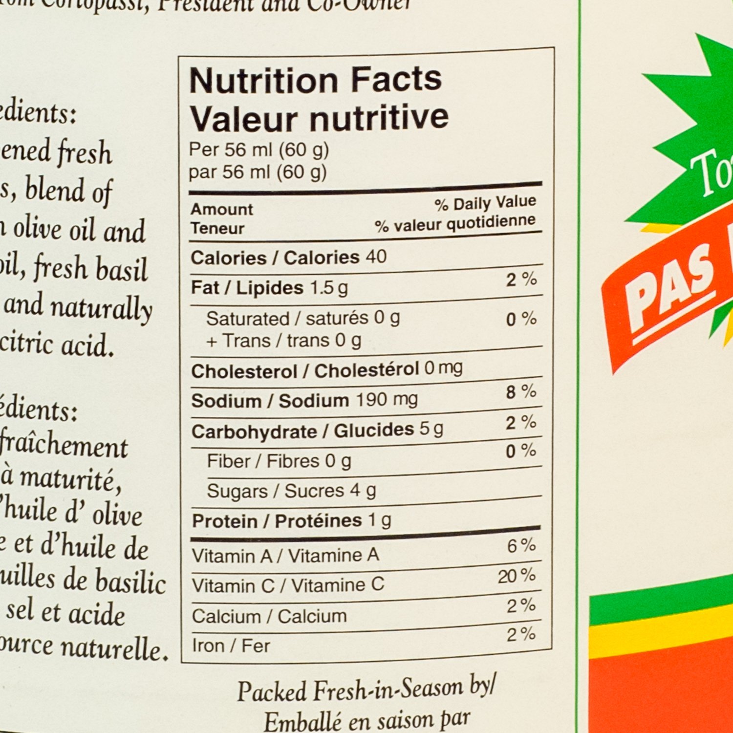 Pizza Tomato Sauce 2.84 L-tertiary-image