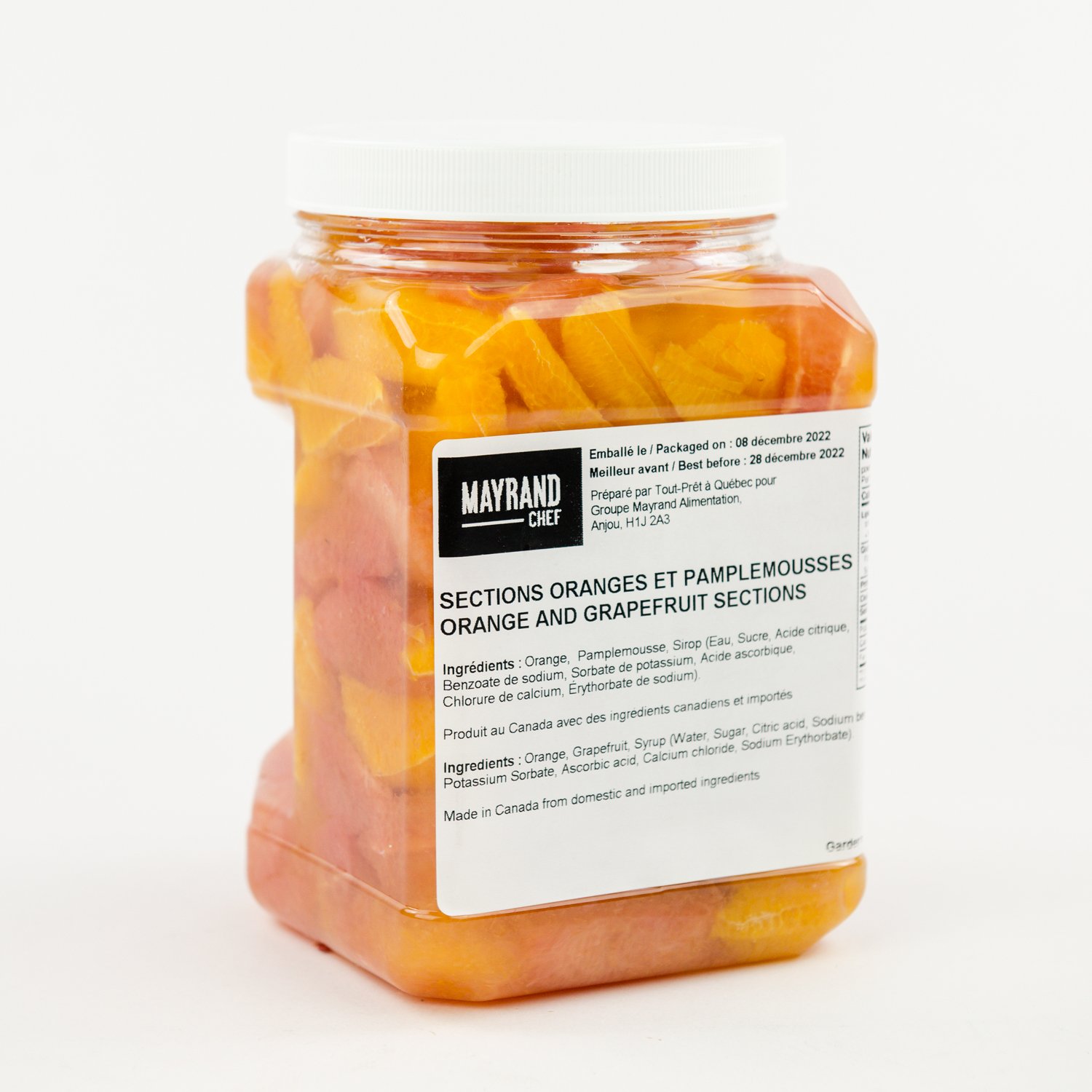 Grapefruit and Orange Section 2 L