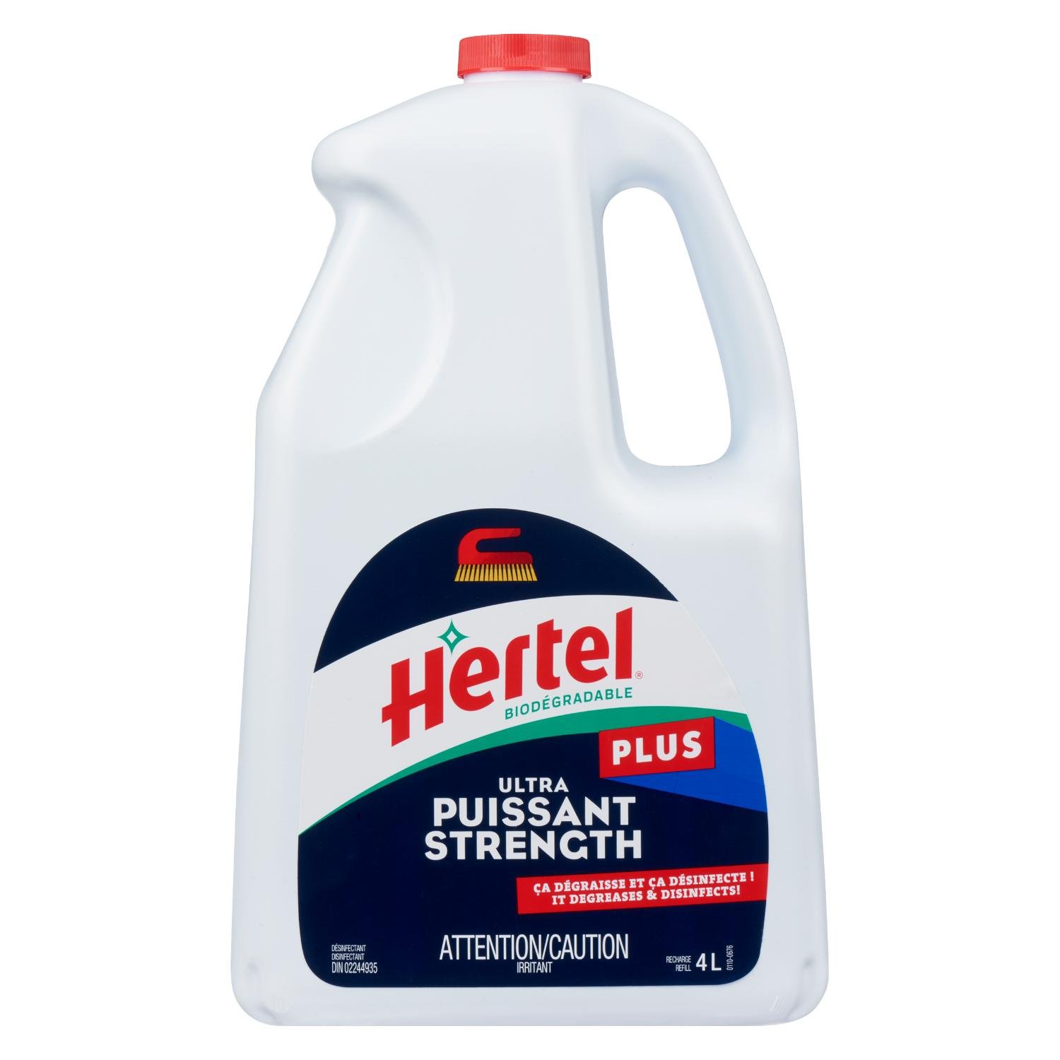 Plus Disinfectant and Degreaser Cleaner 4 L