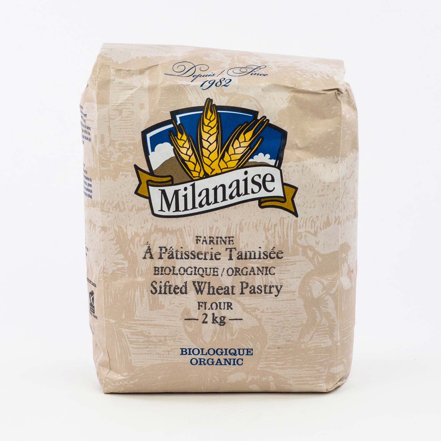 Organic Sifted Pastry Flour 2 kg