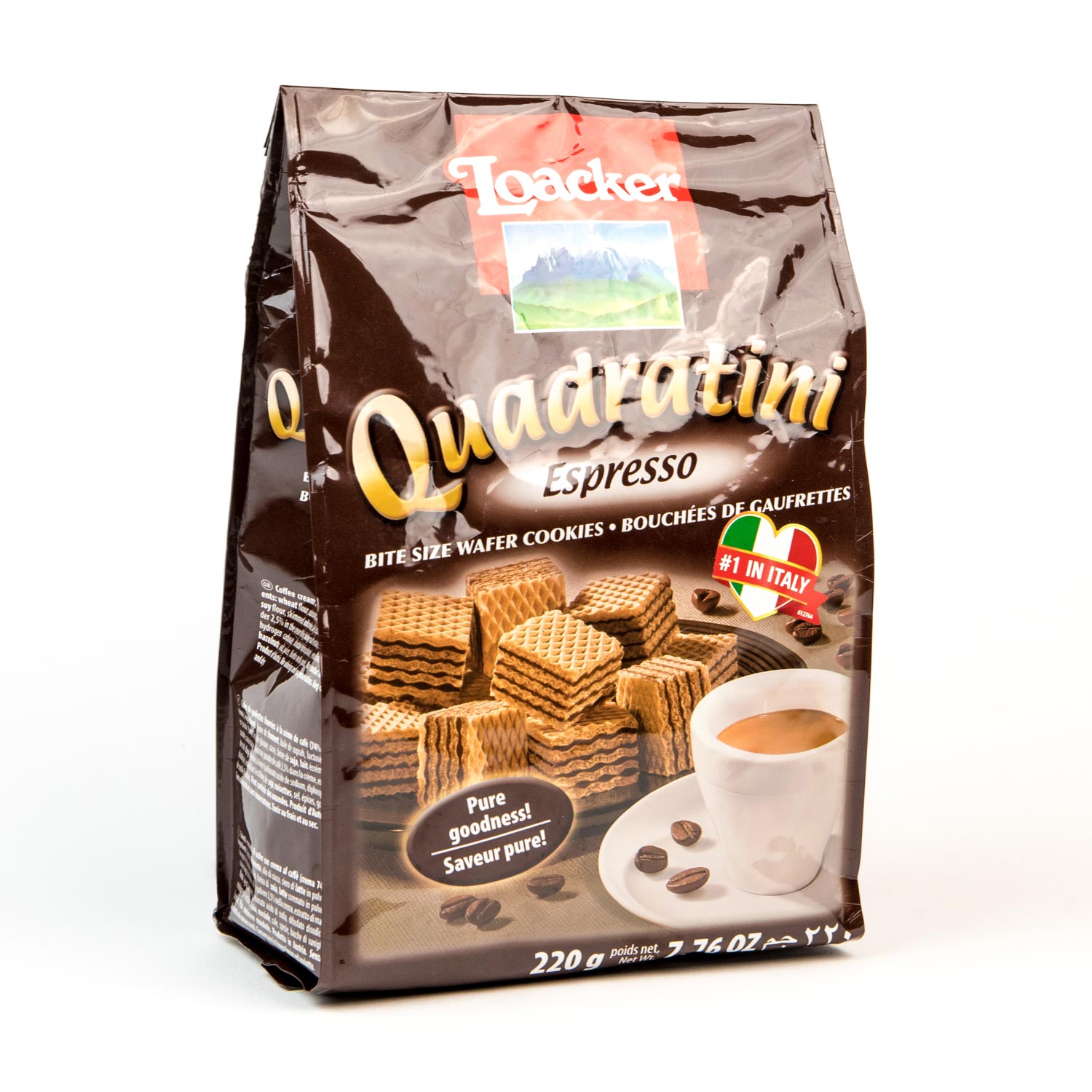 Espresso Wafer Quadratini 220 g
