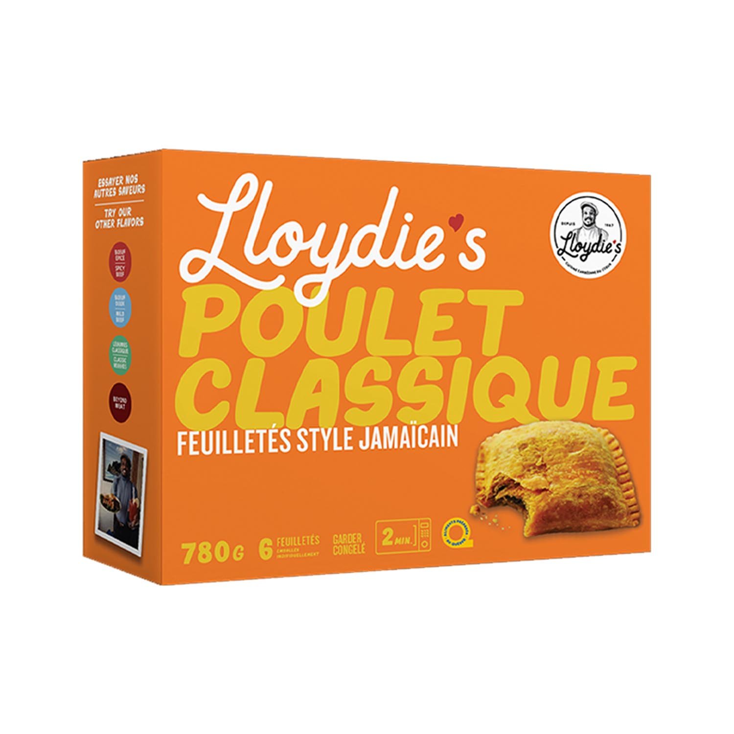 Chicken Jamaican Style Patties 780 g
