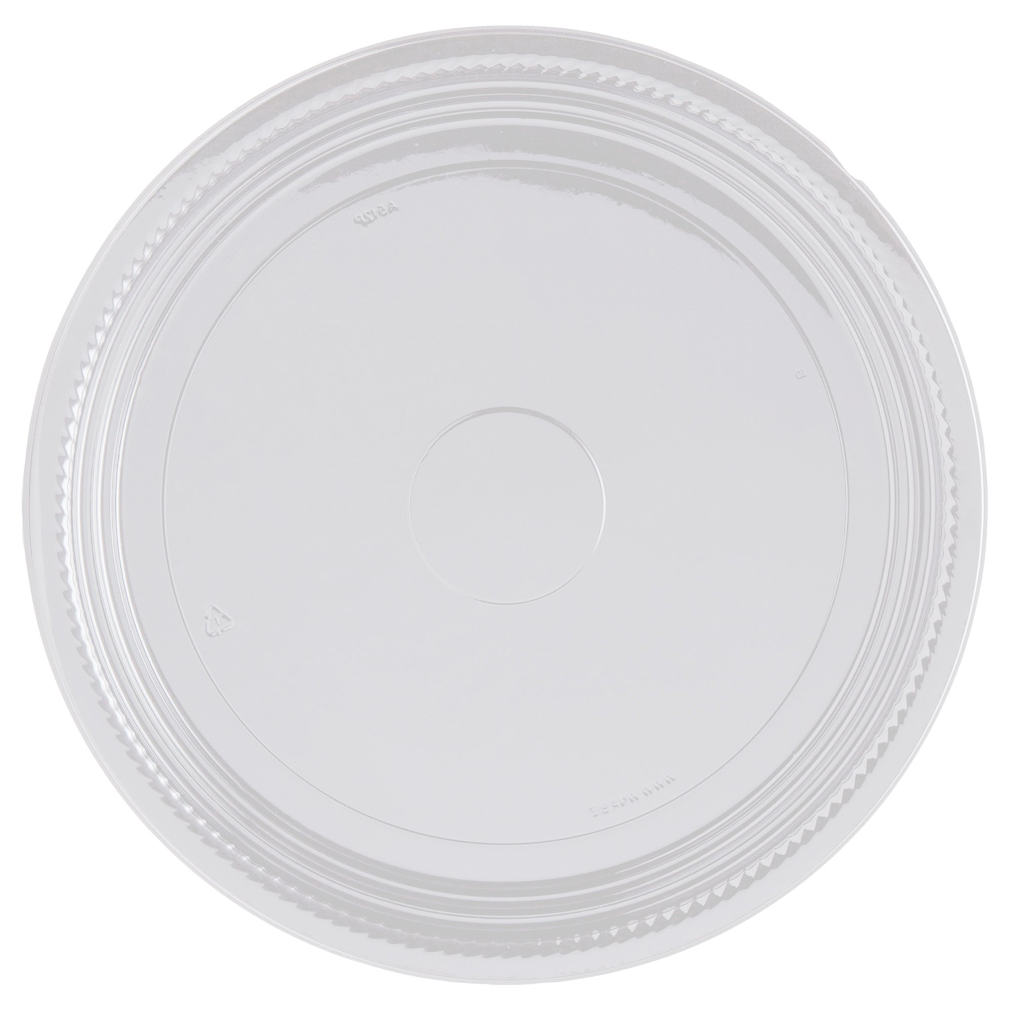 Clear Round Tray 18