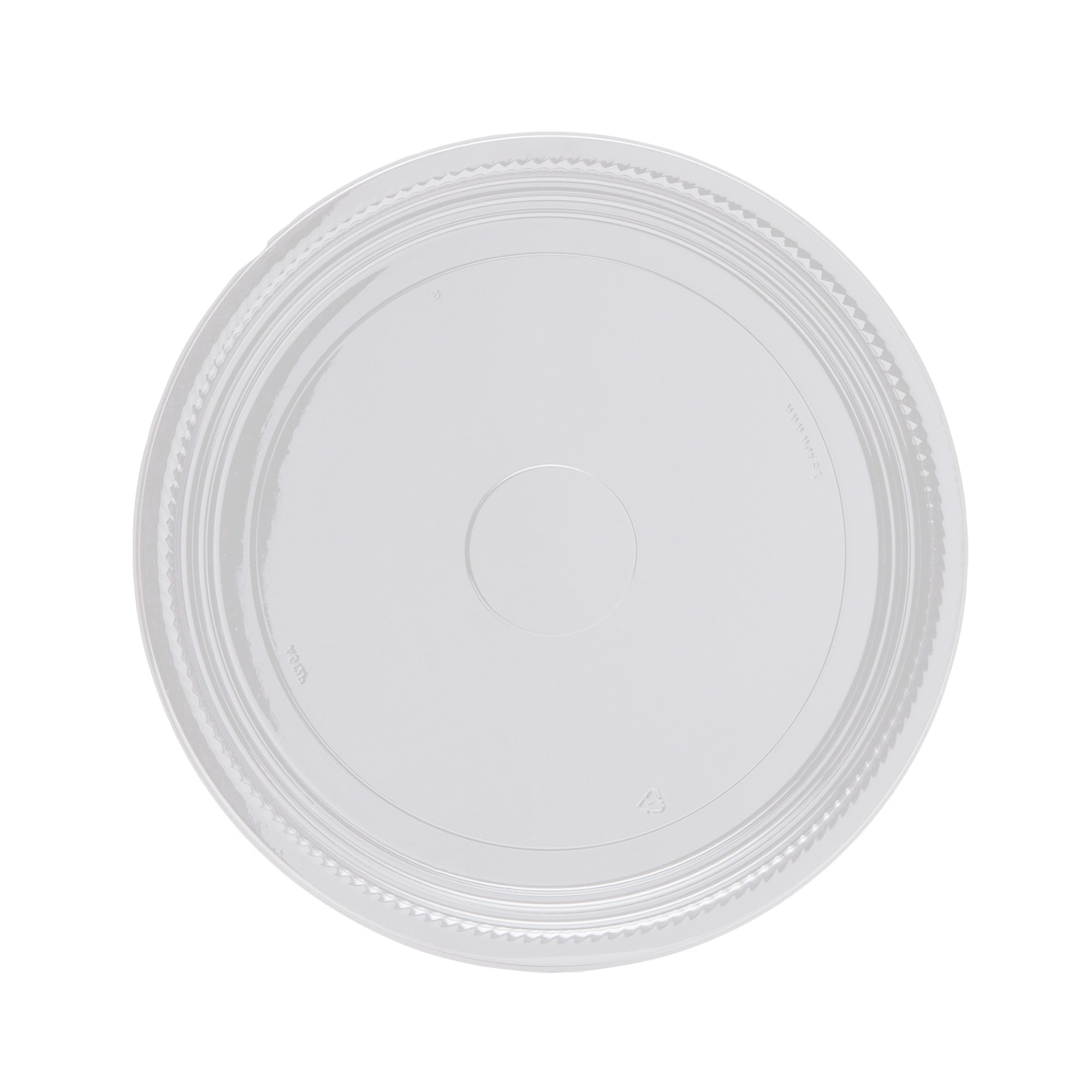 Clear Round Tray 12