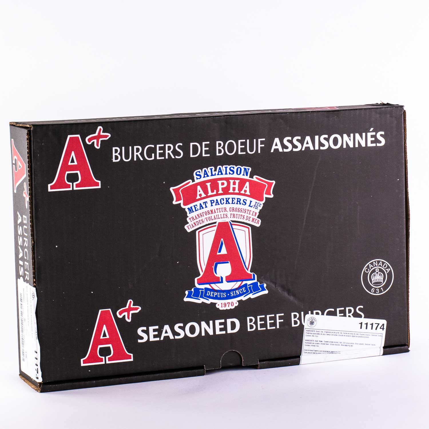 Raw Beef Patty 4 oz / 115 g