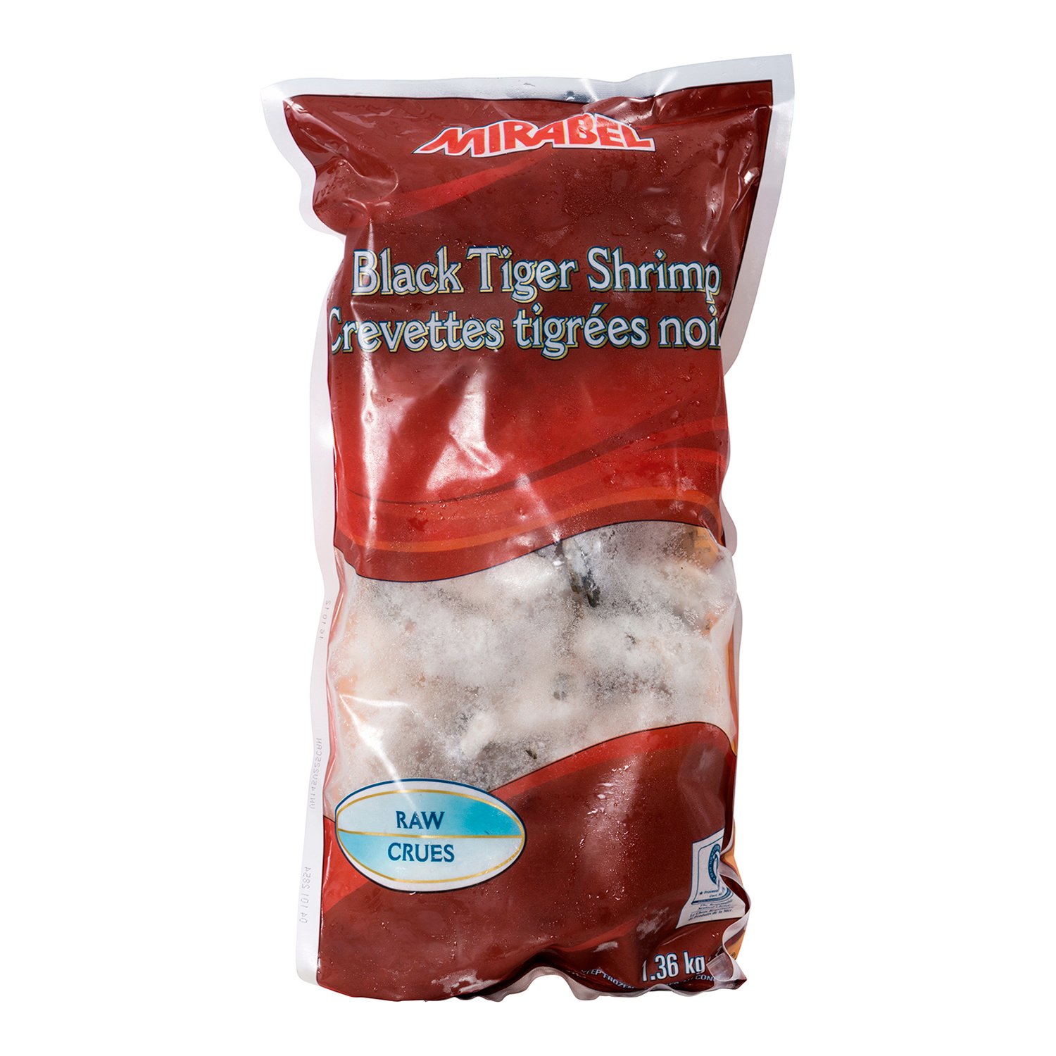 Frozen Black Tiger Shrimps 6 to 8 per lb 3 lb-tertiary-image