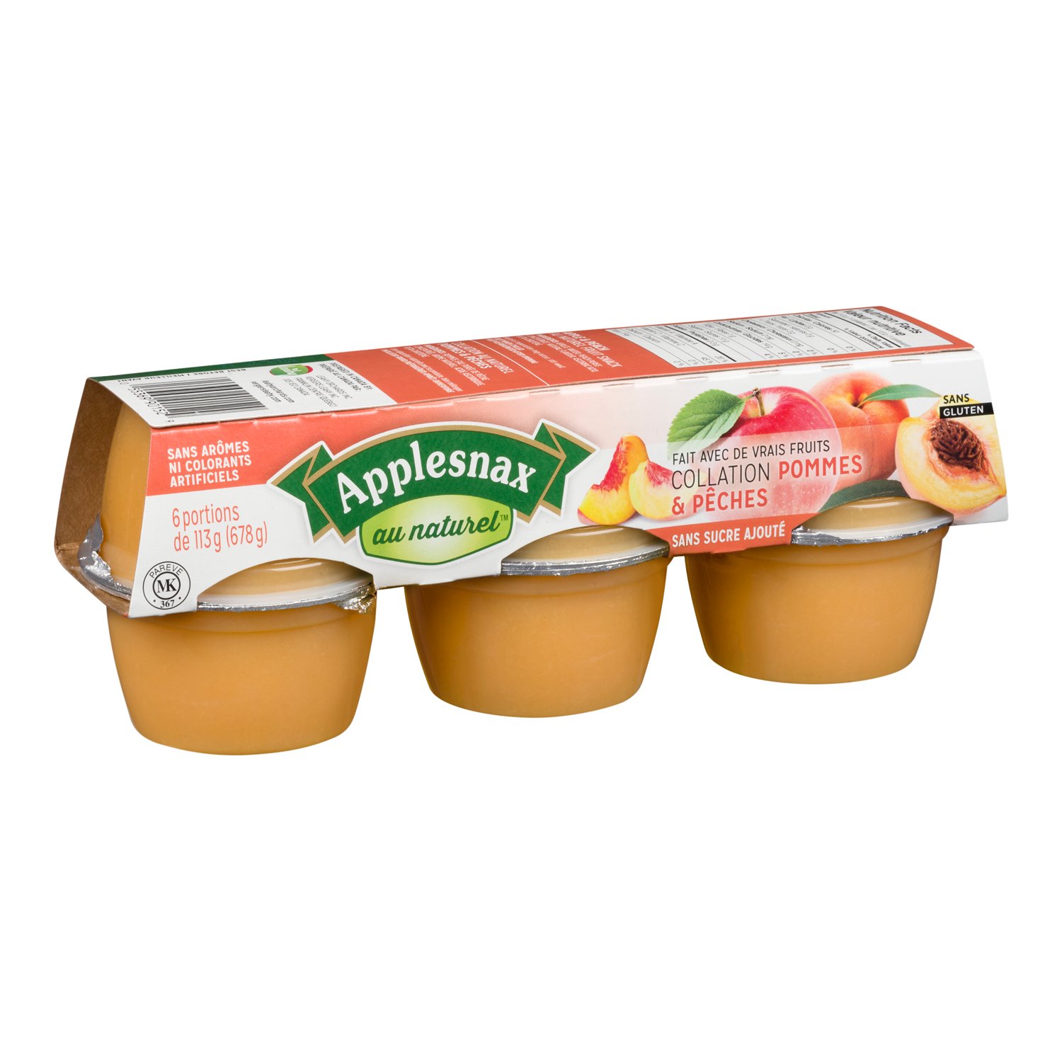 Apple And Peach Compote 6 x 113 g
