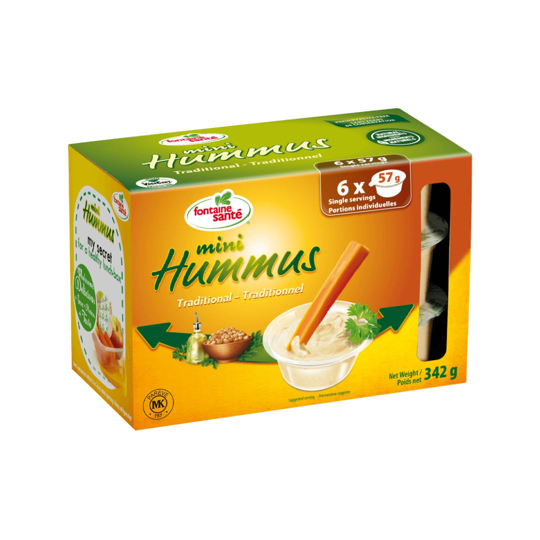 Traditional Mini Hummus 6 x 57 g
