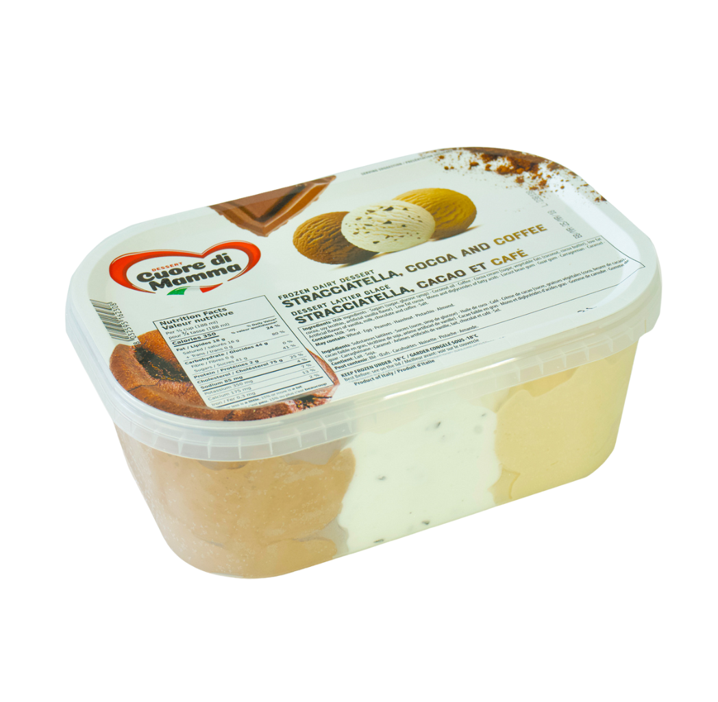 Choco Cocoa Coffee Chips Frozen Dessert 1 kg