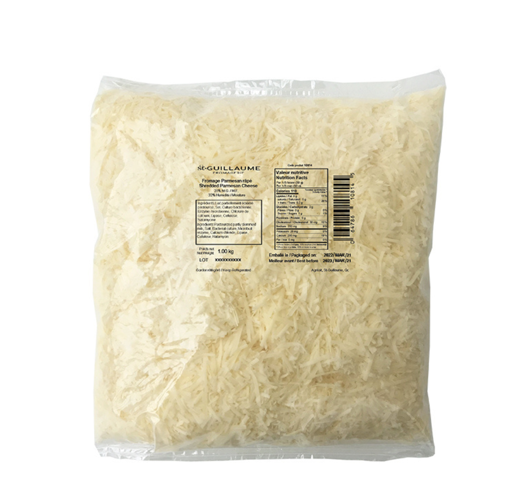 Shredded Parmesan 1 kg