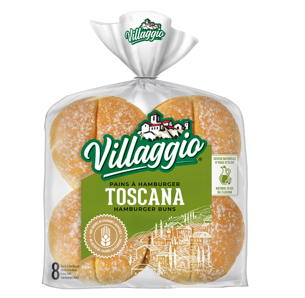 Toscana Hamburger Buns 8 un