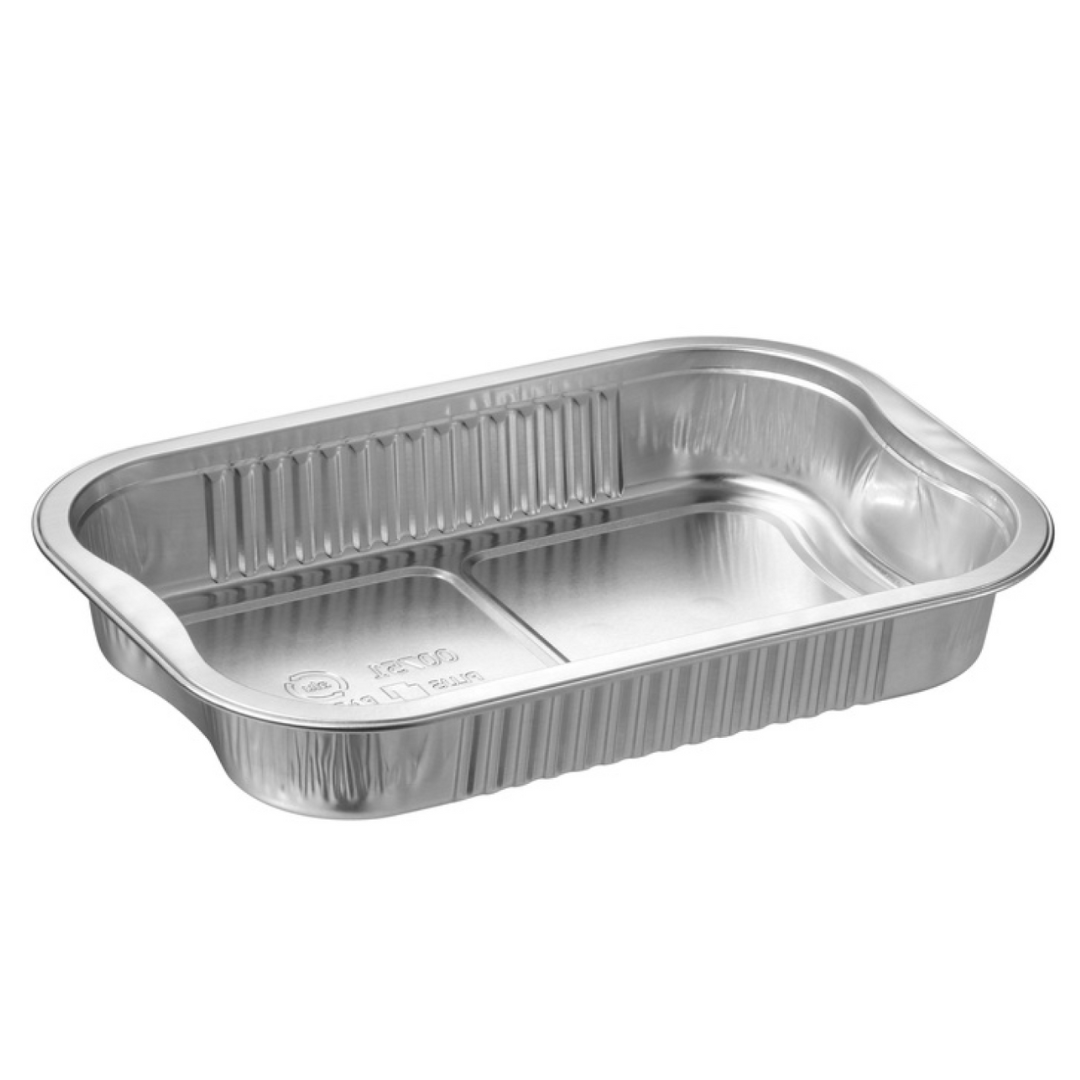BBQ Aluminum Rectangular Container 751ml / 25oz 15 un
