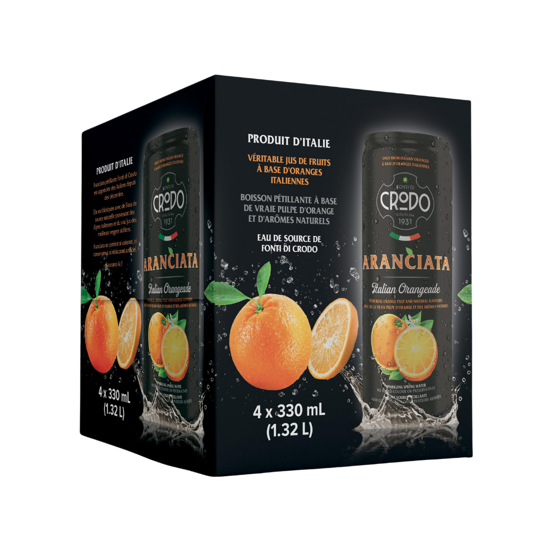 Aranciata Sparkling Drink 4 x 330 ml