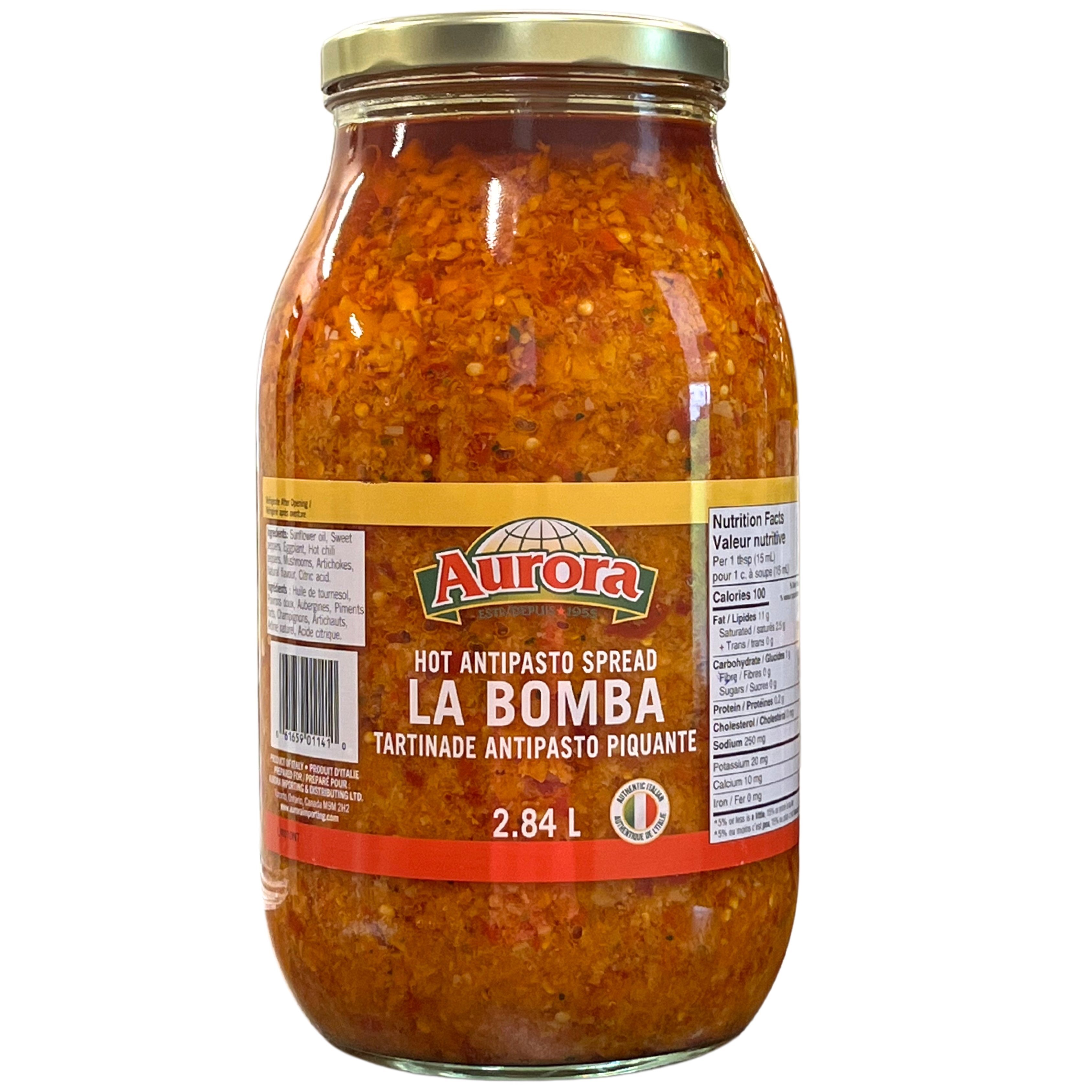 La Bomba Antipasto Spread 2,84 L