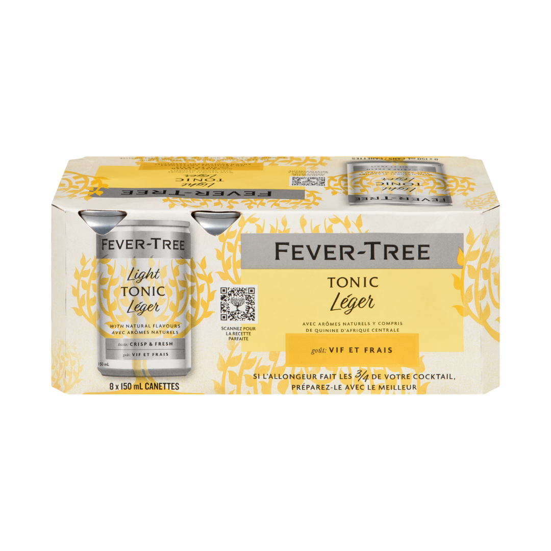 Light Tonic Cans 8 x 150 ml