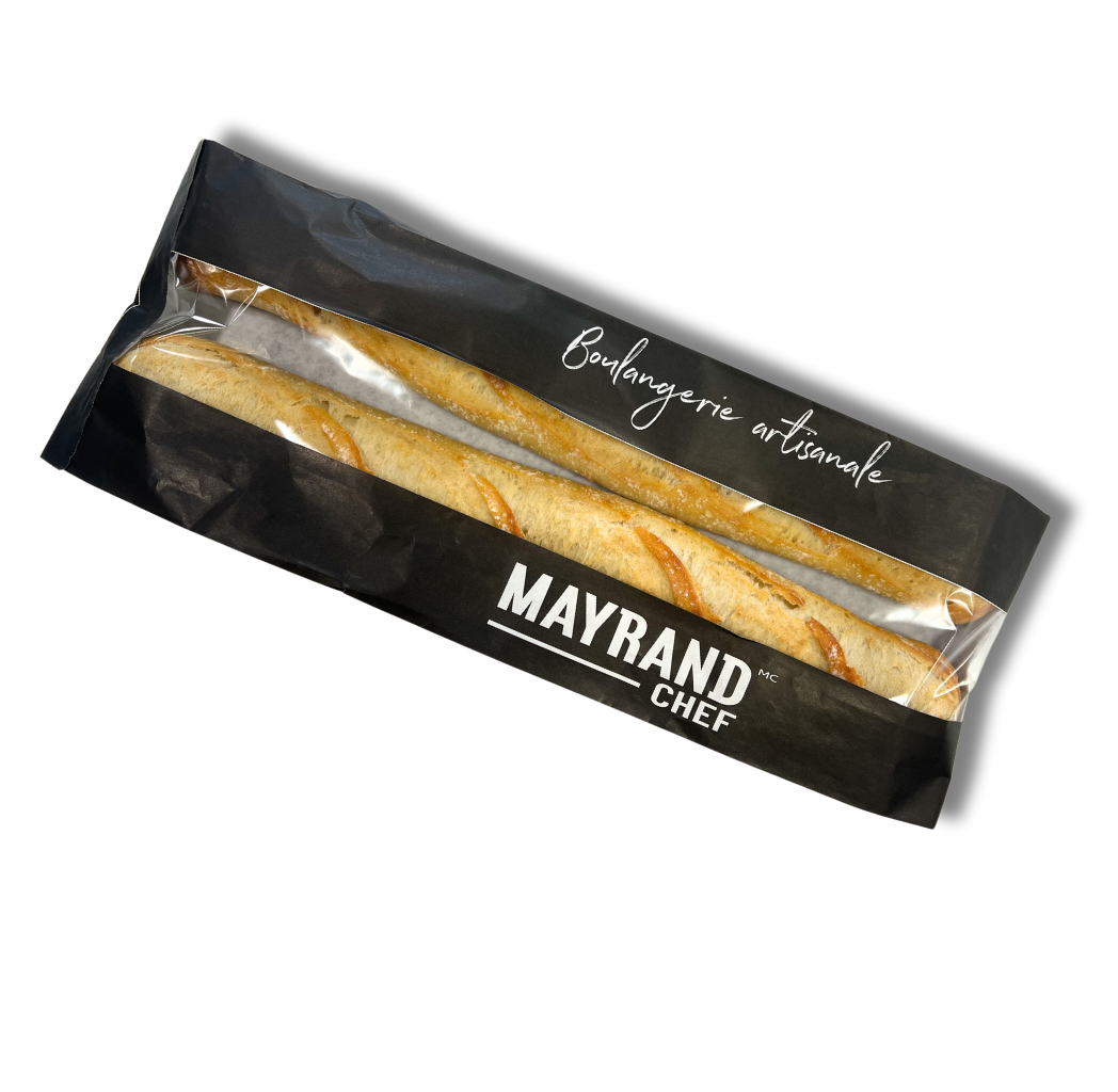 French artisanal baguettes x2