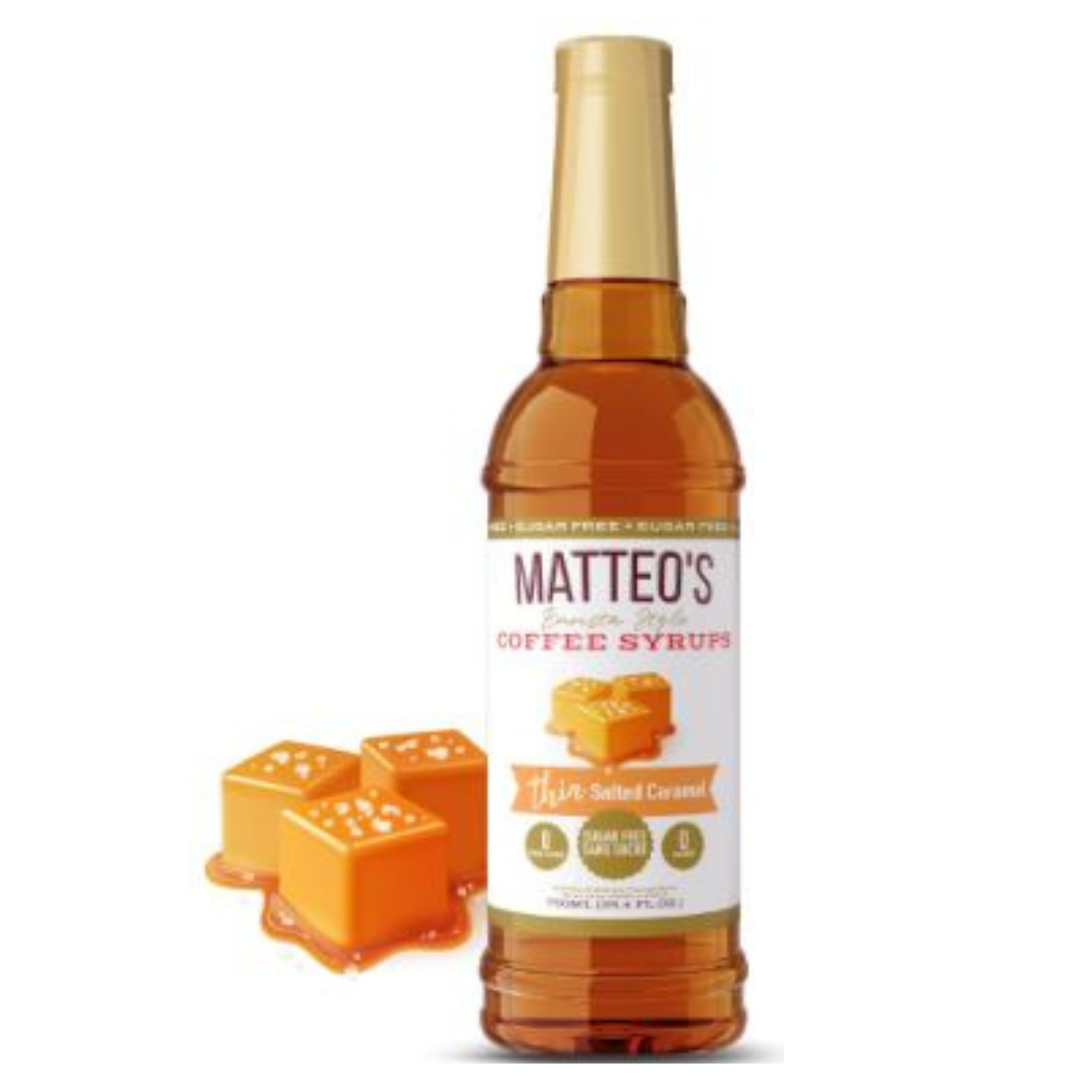 Salted Caramel Coffee Syrup 750 ml