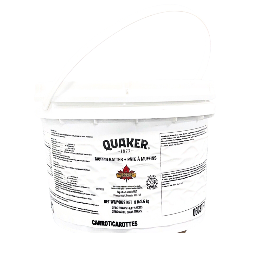 Carrot Frozen Muffin Mix 3,63 kg