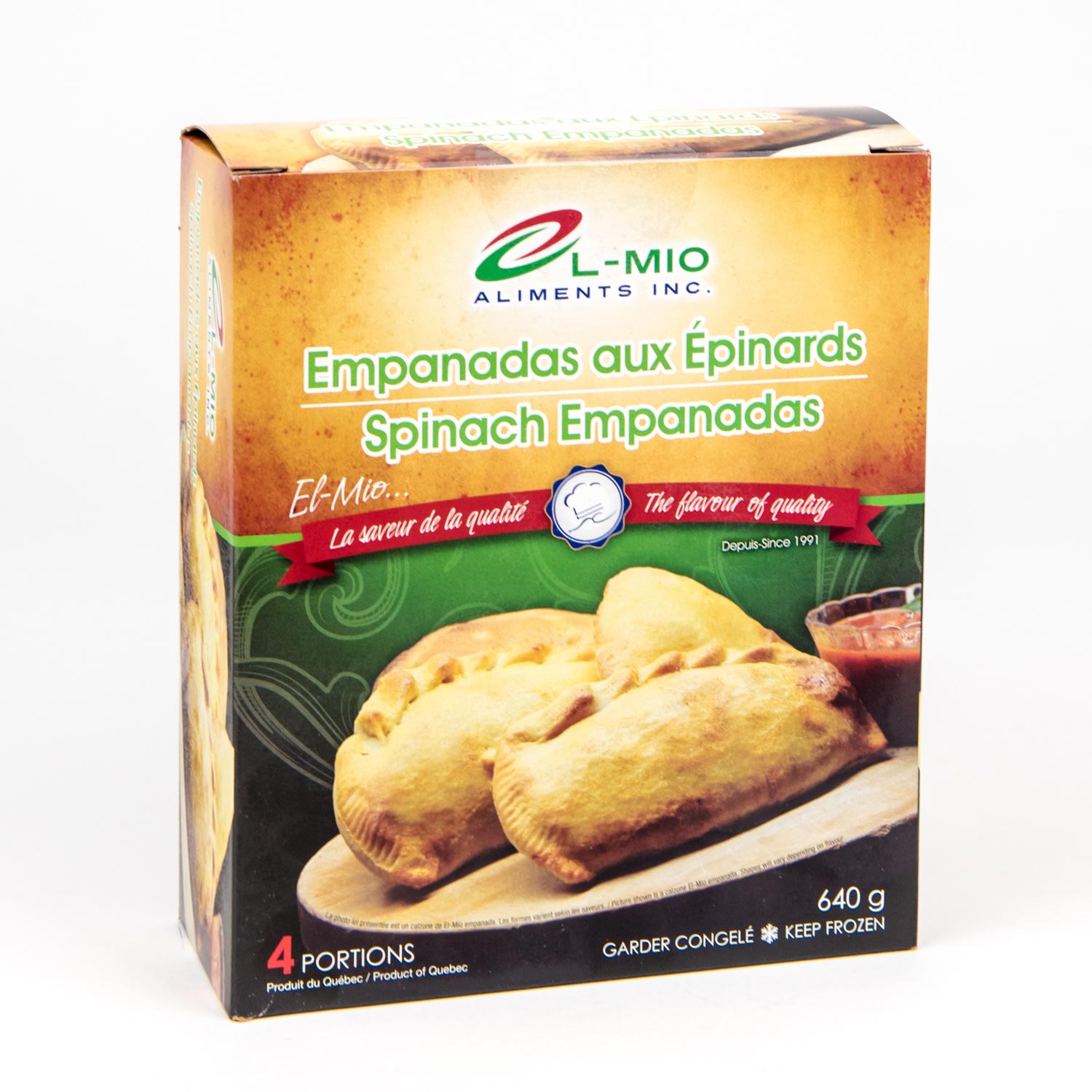 Spinach Empanadas x4
