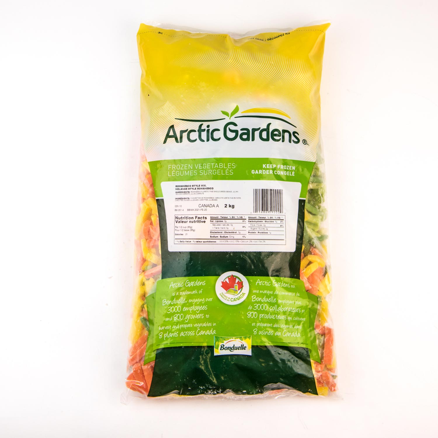 Romanesco Style Vegetable Blend 2 kg