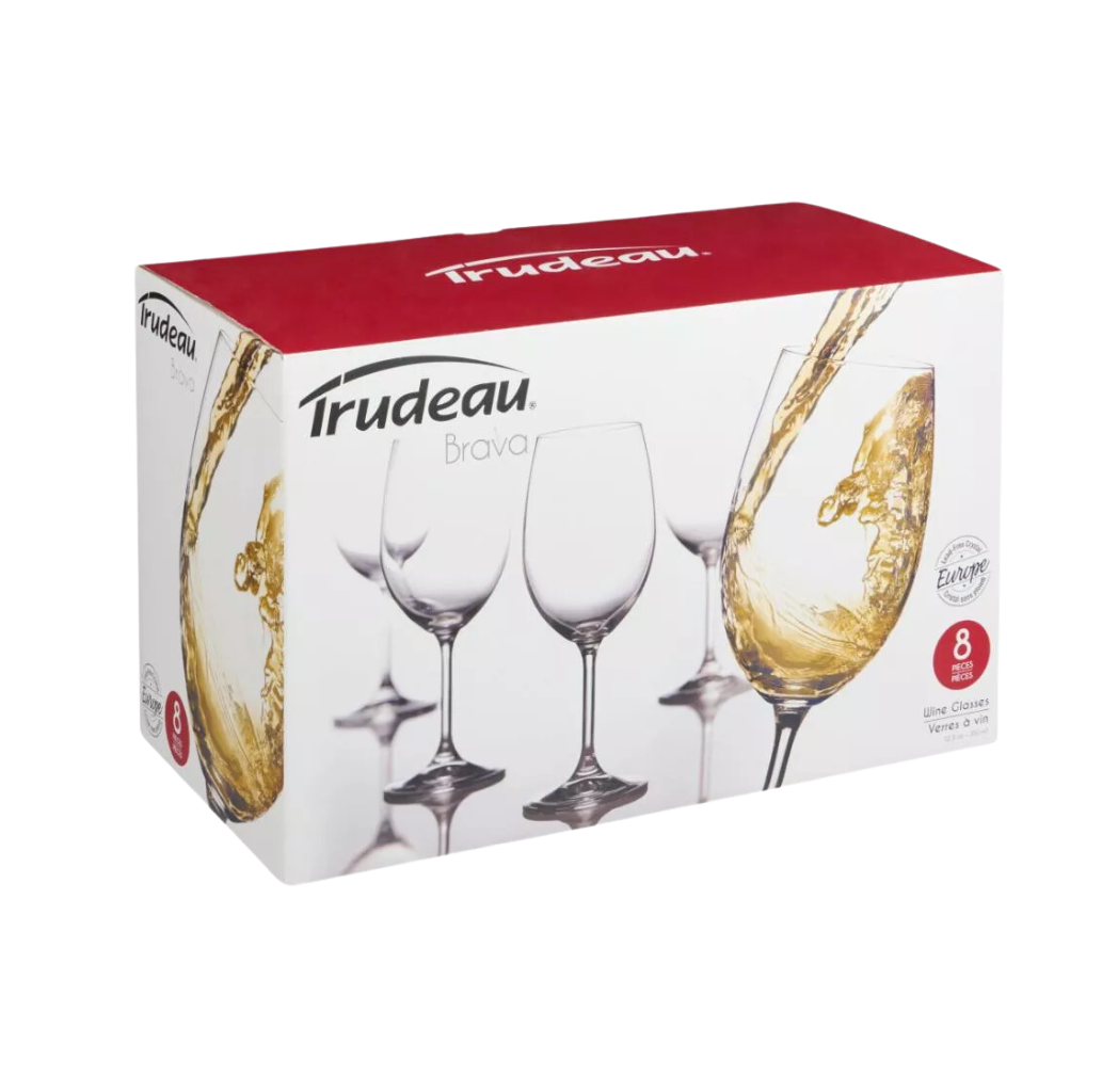 12.5 oz White Wine Glasses
