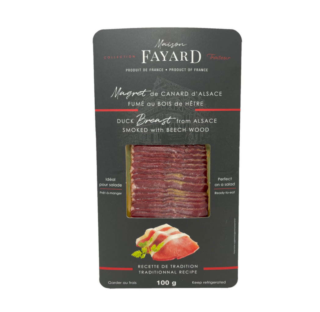 Beech Wood Alsace Smoked Duck Breast 100 g