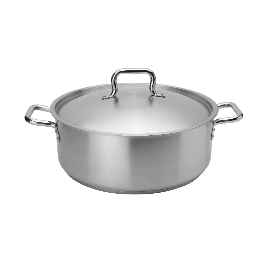 14,2 L Stainless Steel Brazier with Cover
