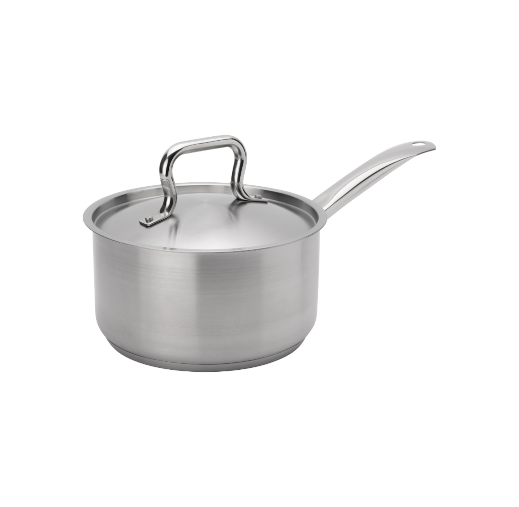 1,89L Stainless Steel Sauce Pan with Cover