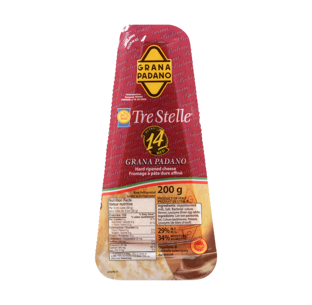 14 Month Grana Padano Slice 200 g