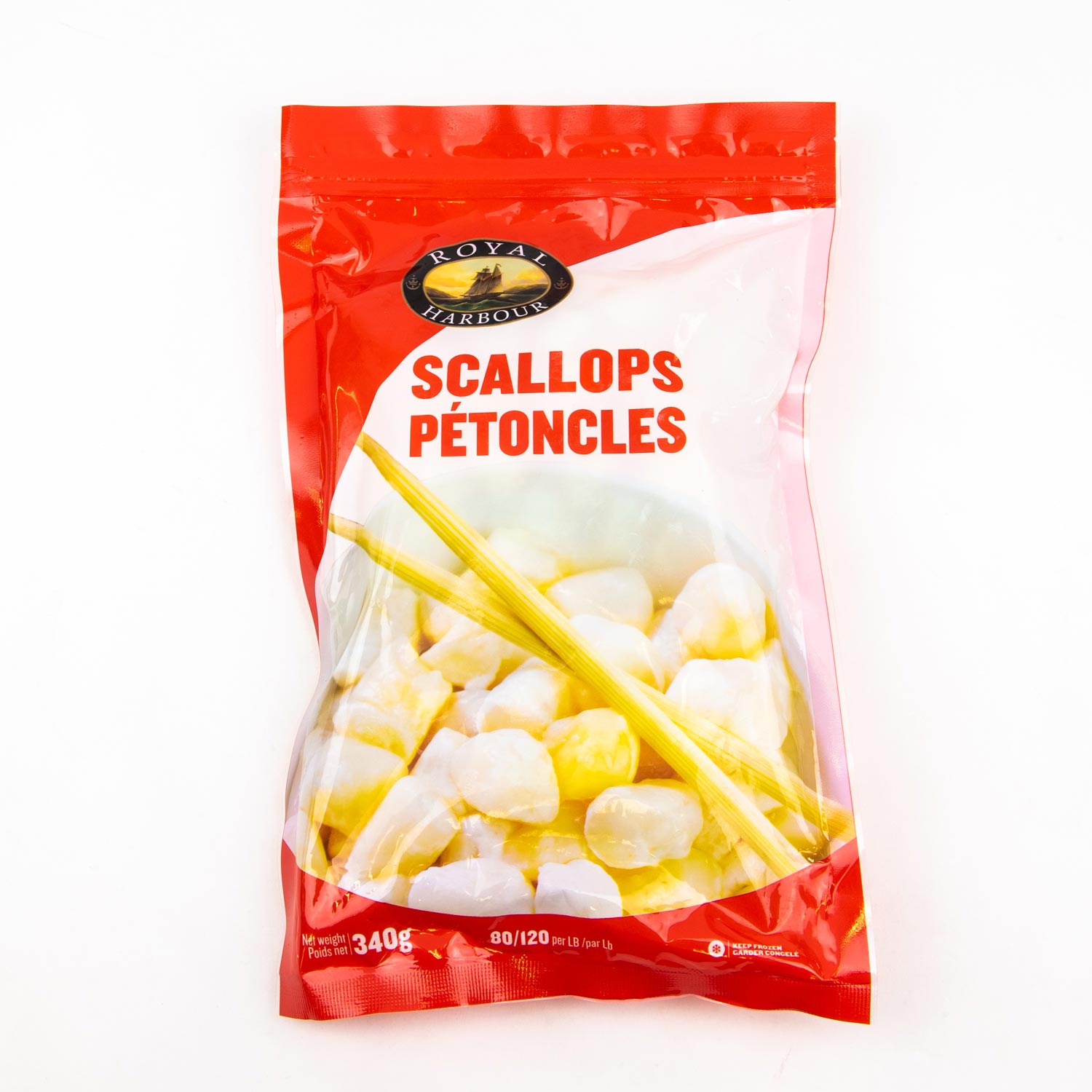 Scallops 80/120 340 g