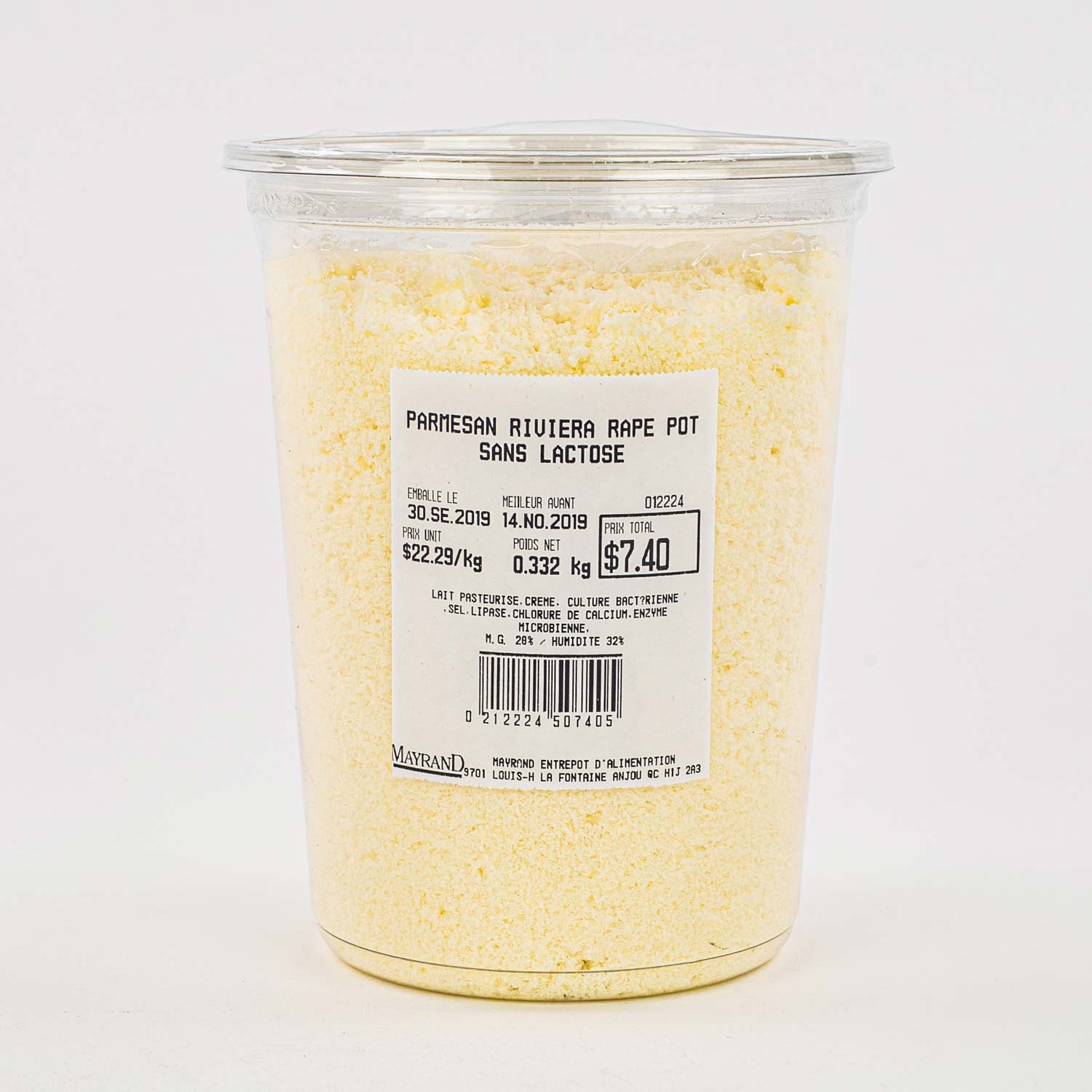 Lactose Free Grated Parmesan Cheese 400 g-secondary-image