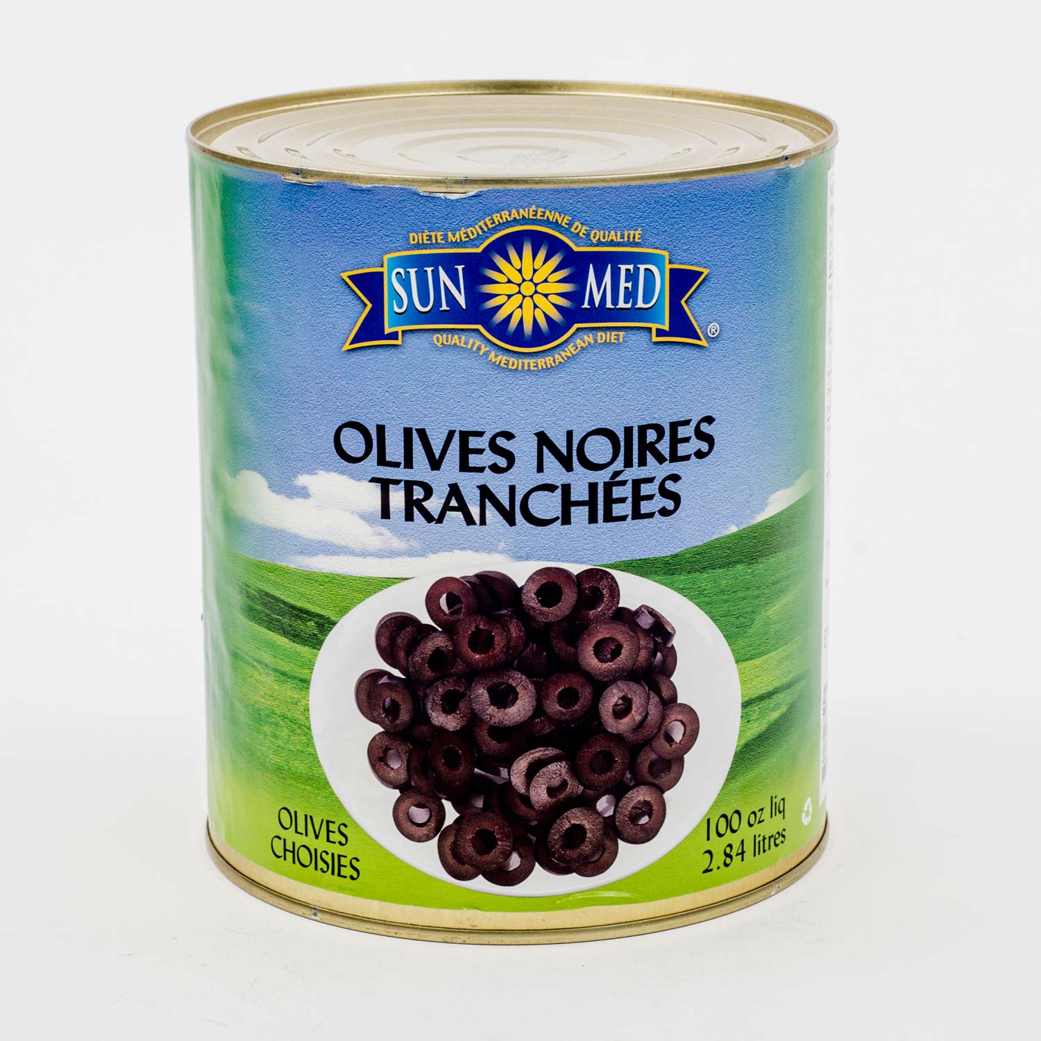 Sliced Black Olive 2.84 L