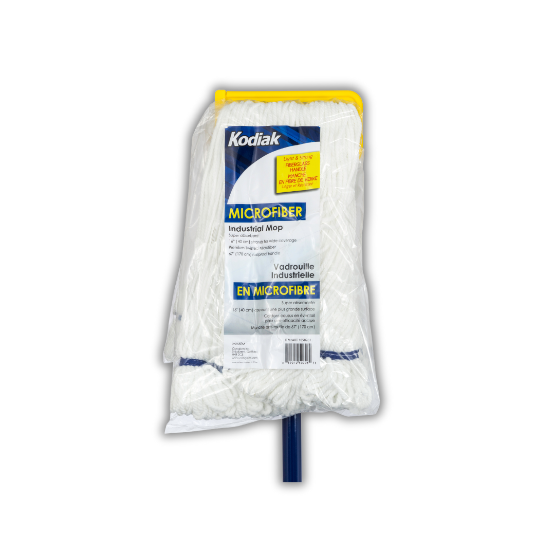 Microfiber industrial mop with handle 60