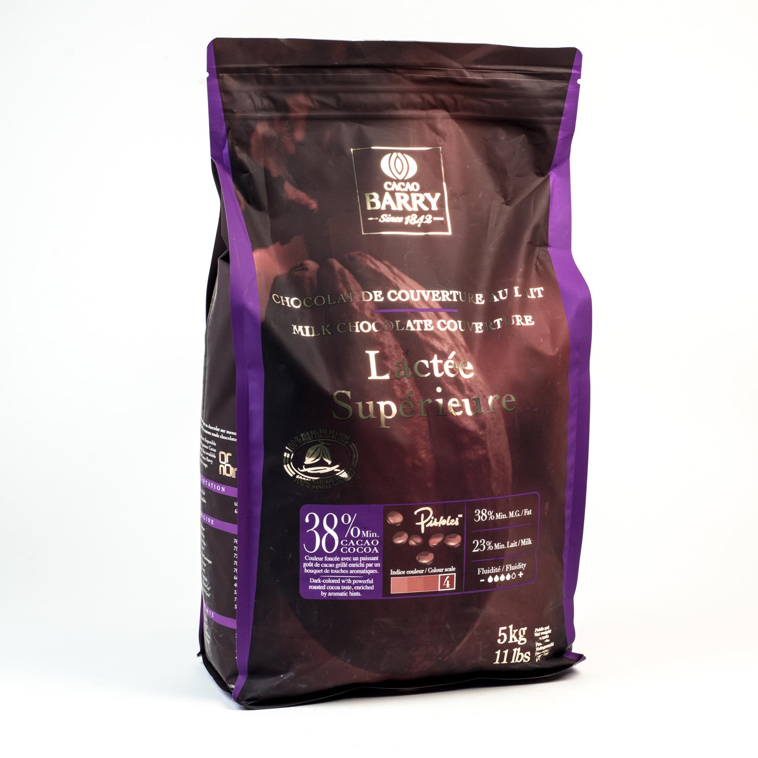 Milk Cover Chocolate 38% 5 kg
