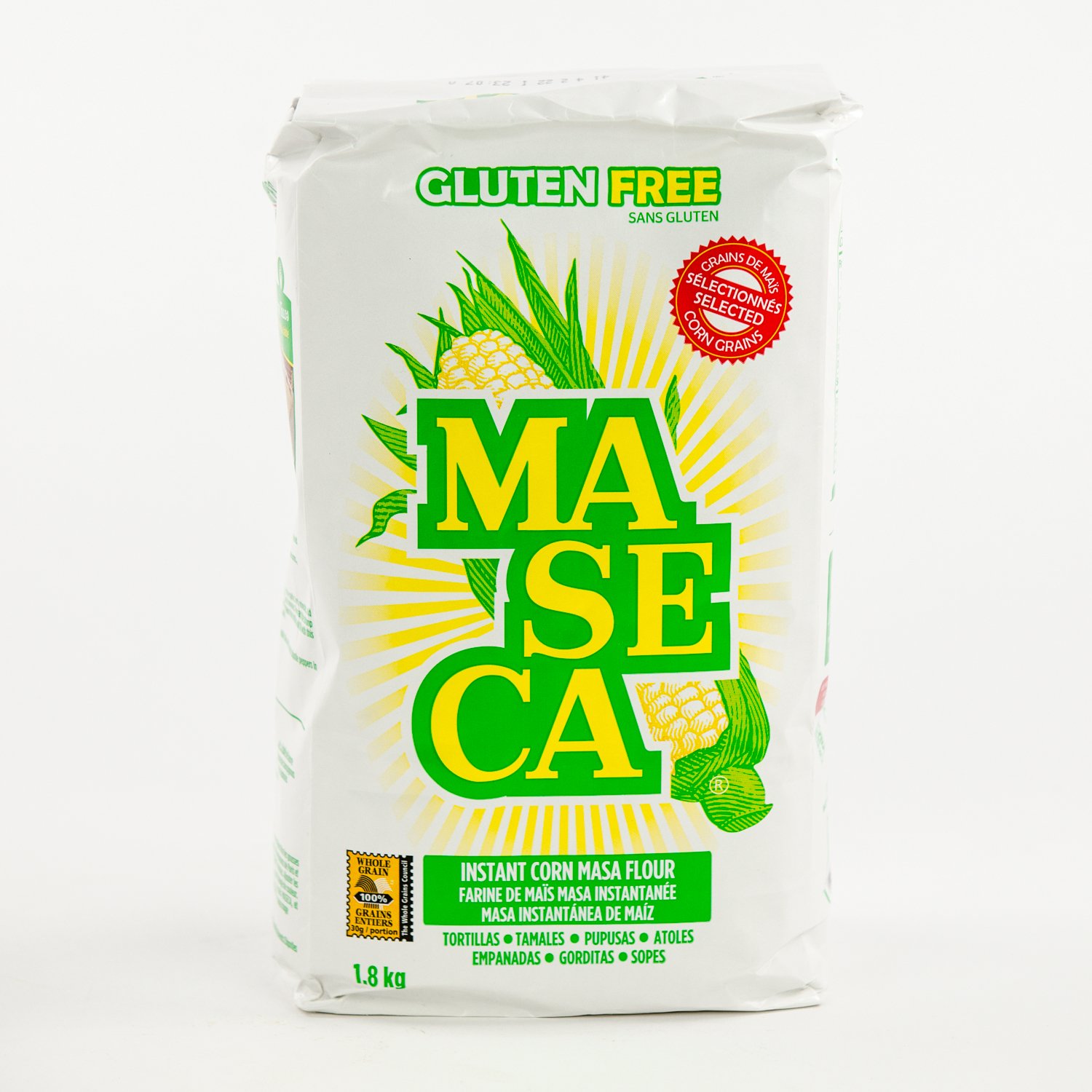 Gluten-free Instant Corn Masa Flour 1.8 kg