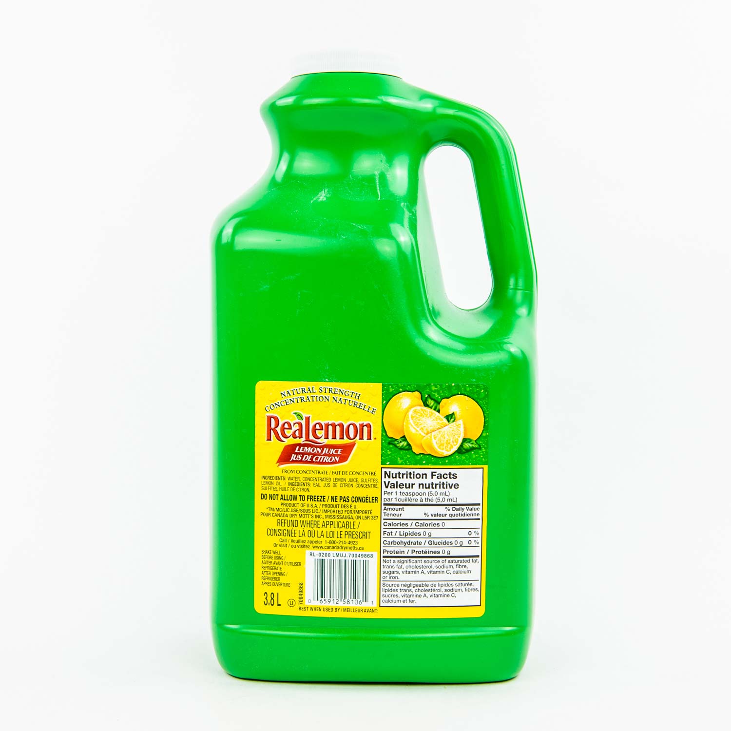Condensed Lemon Juice 3.8 L