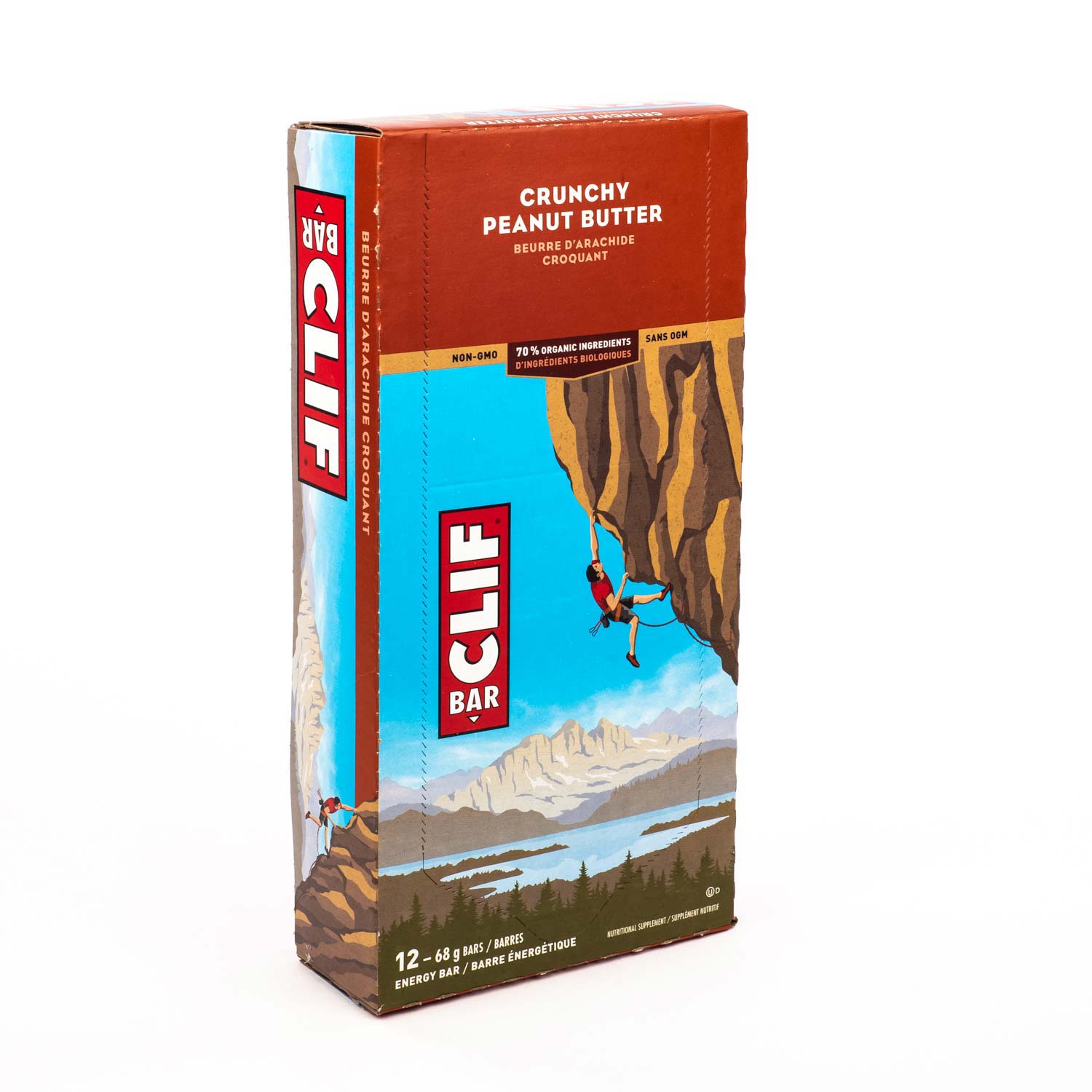 Crunchy Peanut Butter Bars 12 x 68 g