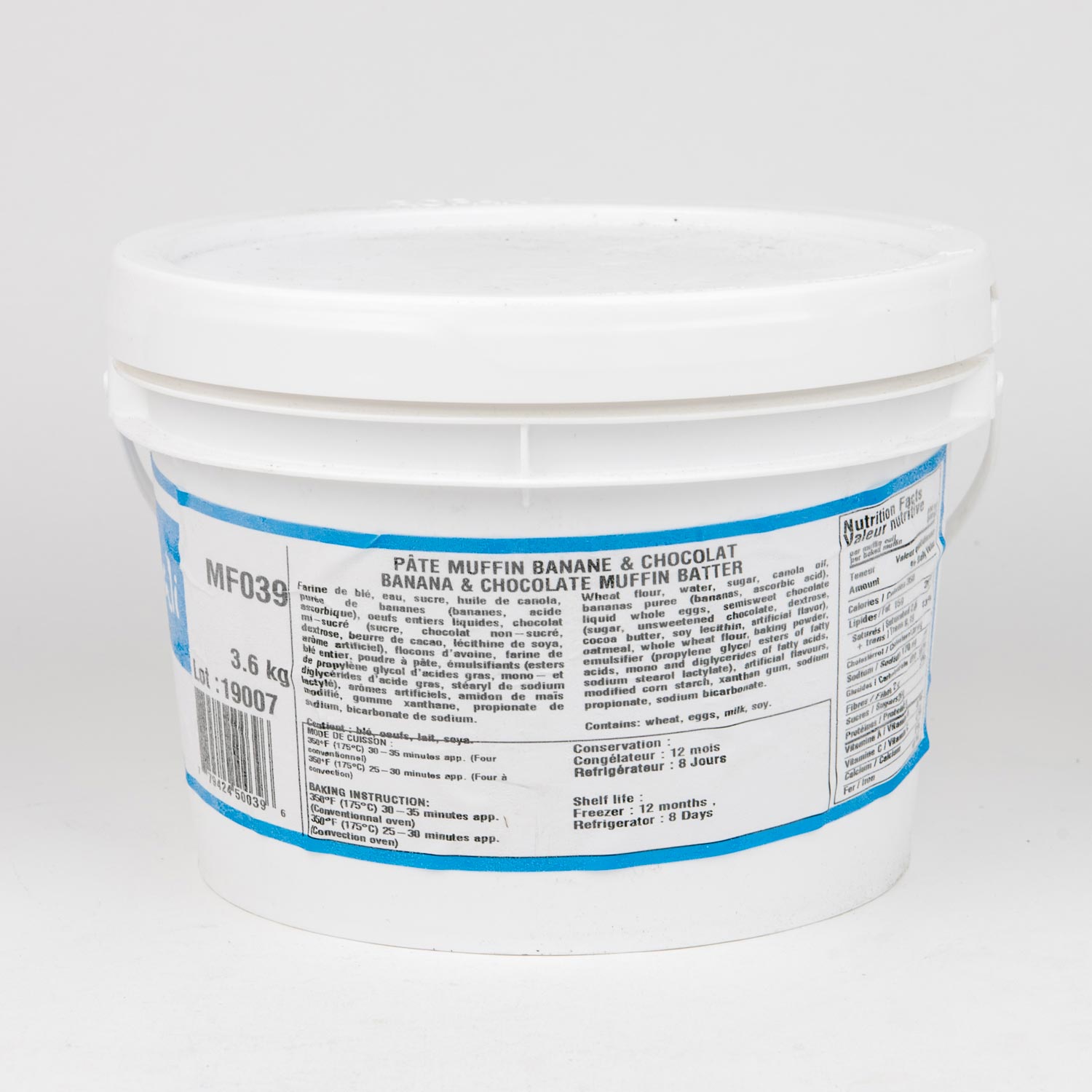 Banana and Chocolate Muffin Mix 3.6 kg