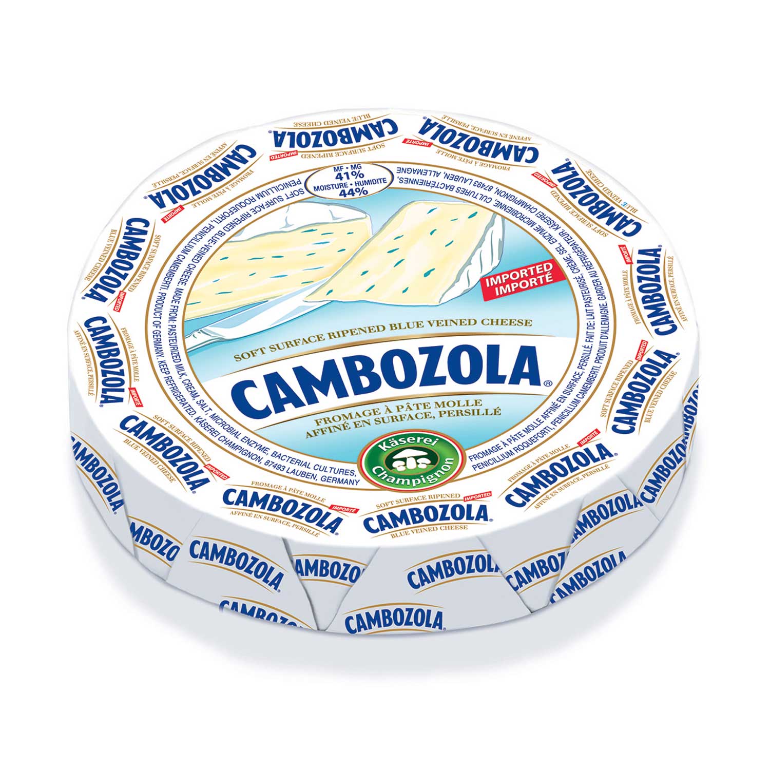 Cambozola German Blue Cheese Wheel 2.2 kg