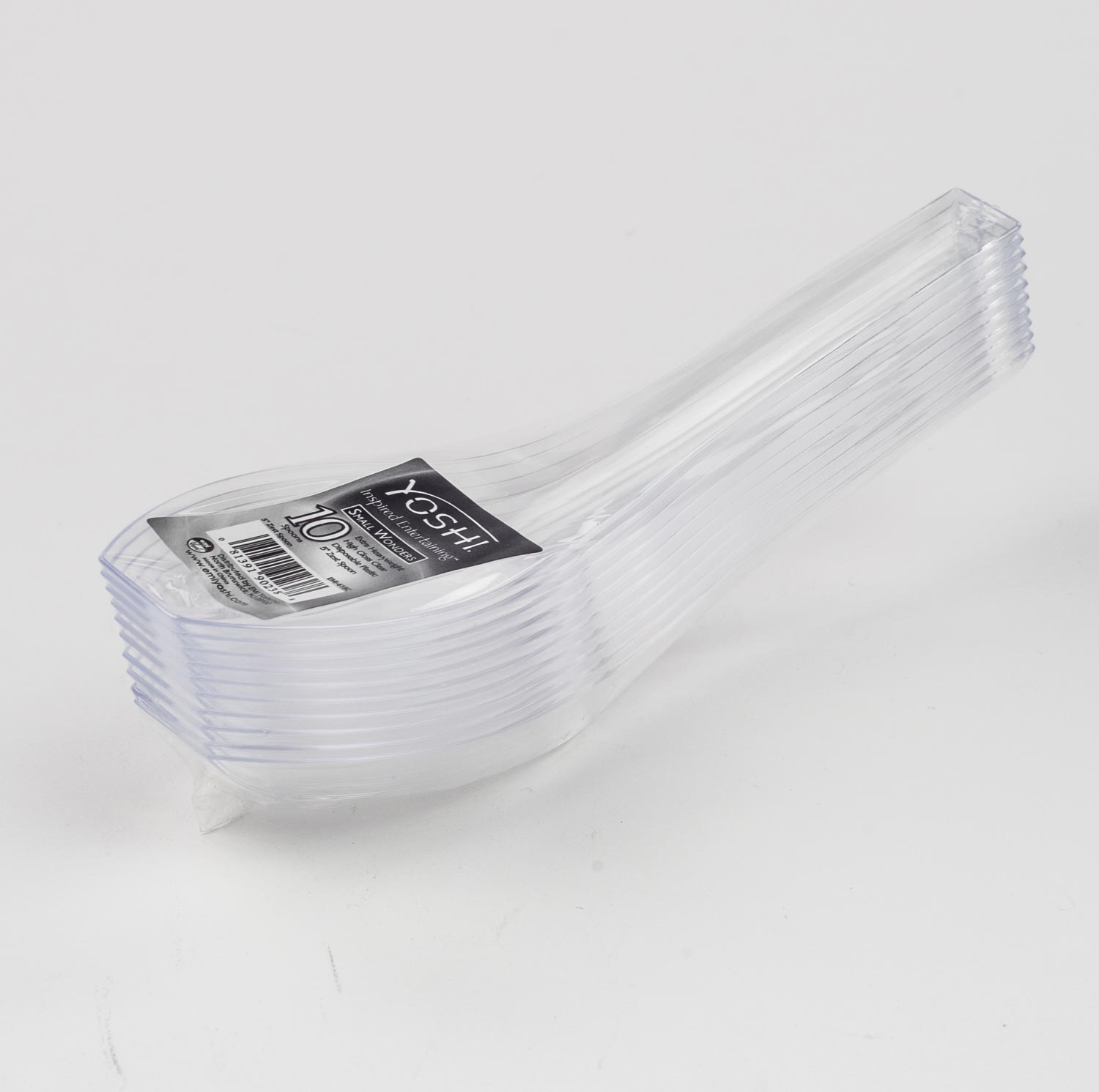 Clear Plastic Chinese Spoon 5