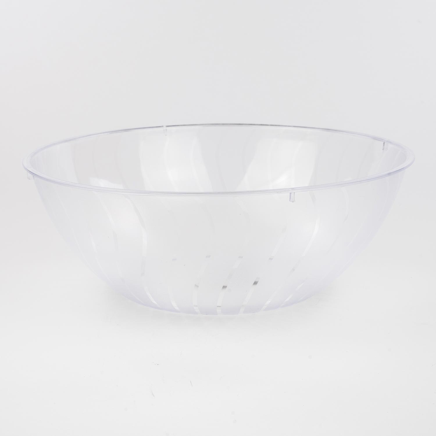 Clear Plastic Salad Bowl 7.5 L