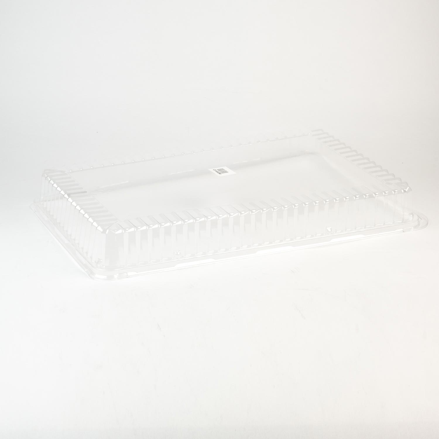 Clear Plastic Rectangular Lid 12