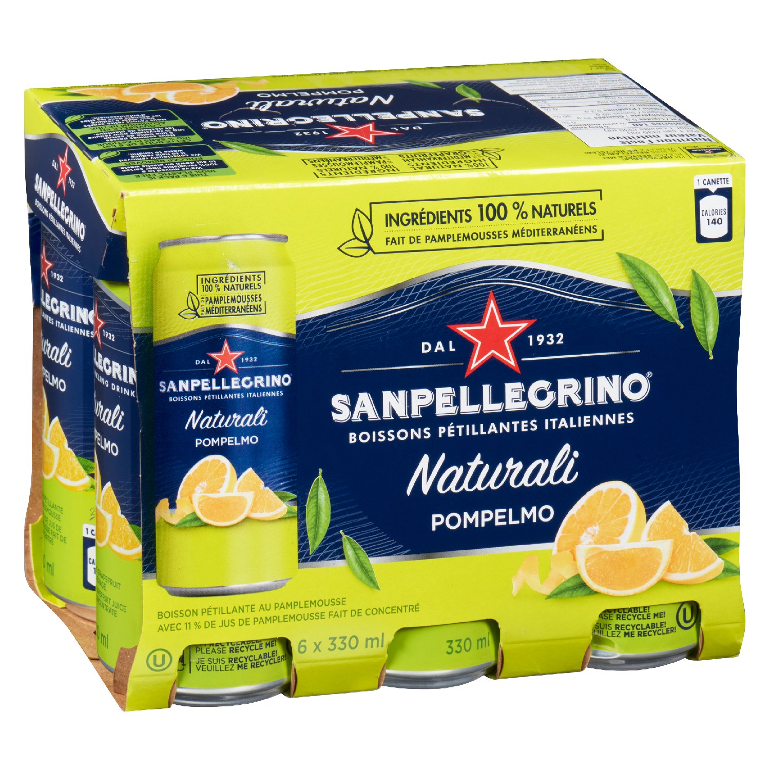 Pompelmo Sparkling Water 330 ml-secondary-image