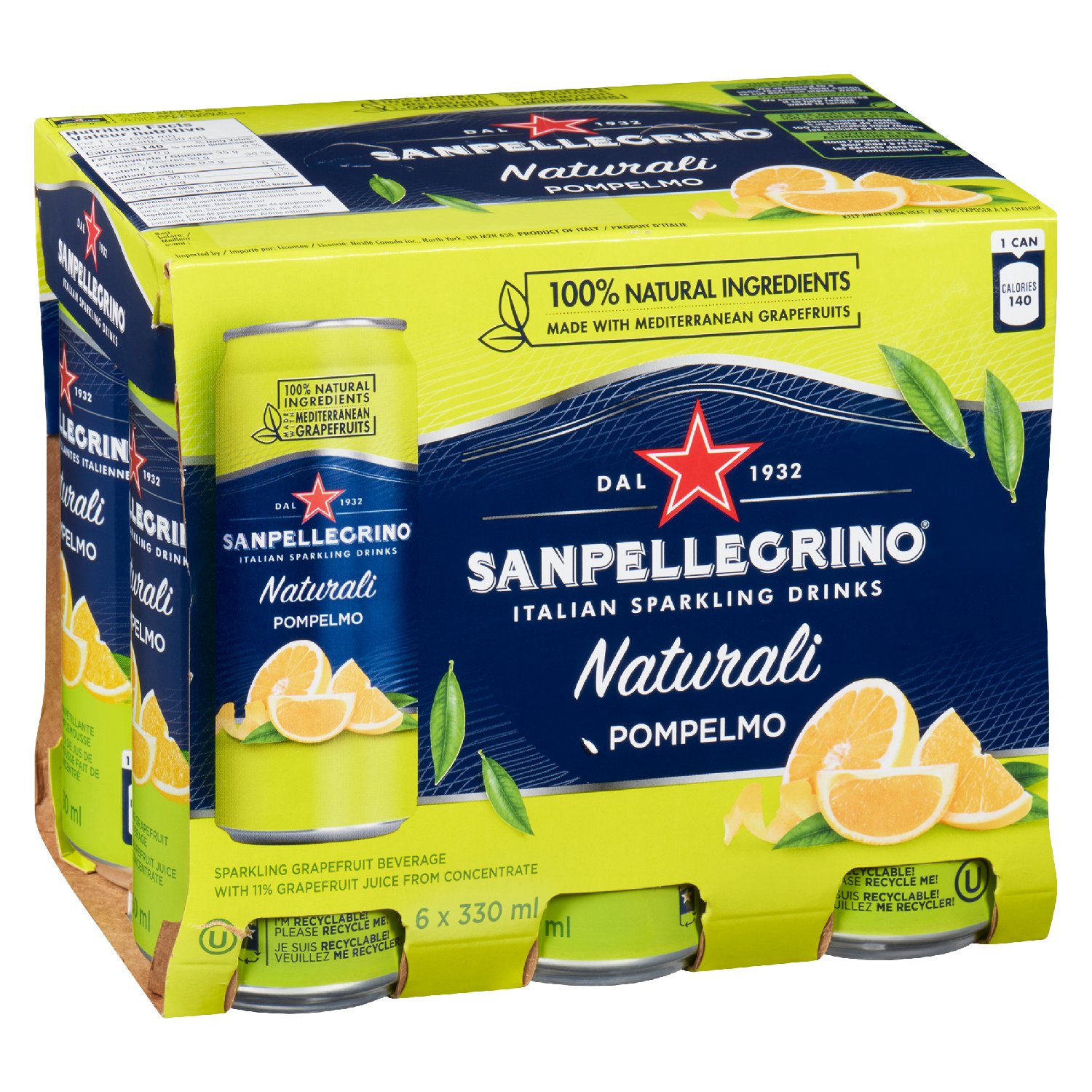 Pompelmo Sparkling Water 330 ml-tertiary-image
