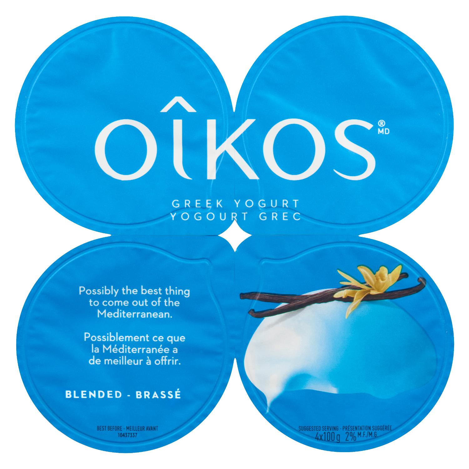Vanilla Greek Yogurt x4