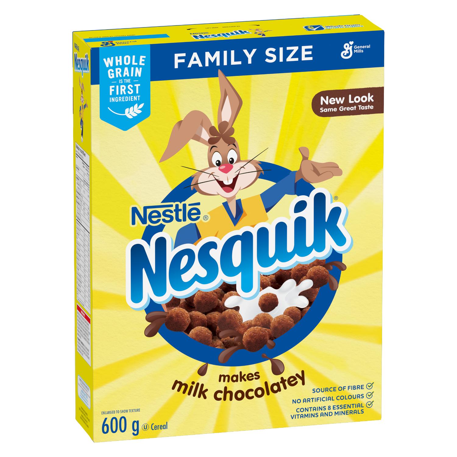 Chocolate Nesquik Cereals 600 g-secondary-image