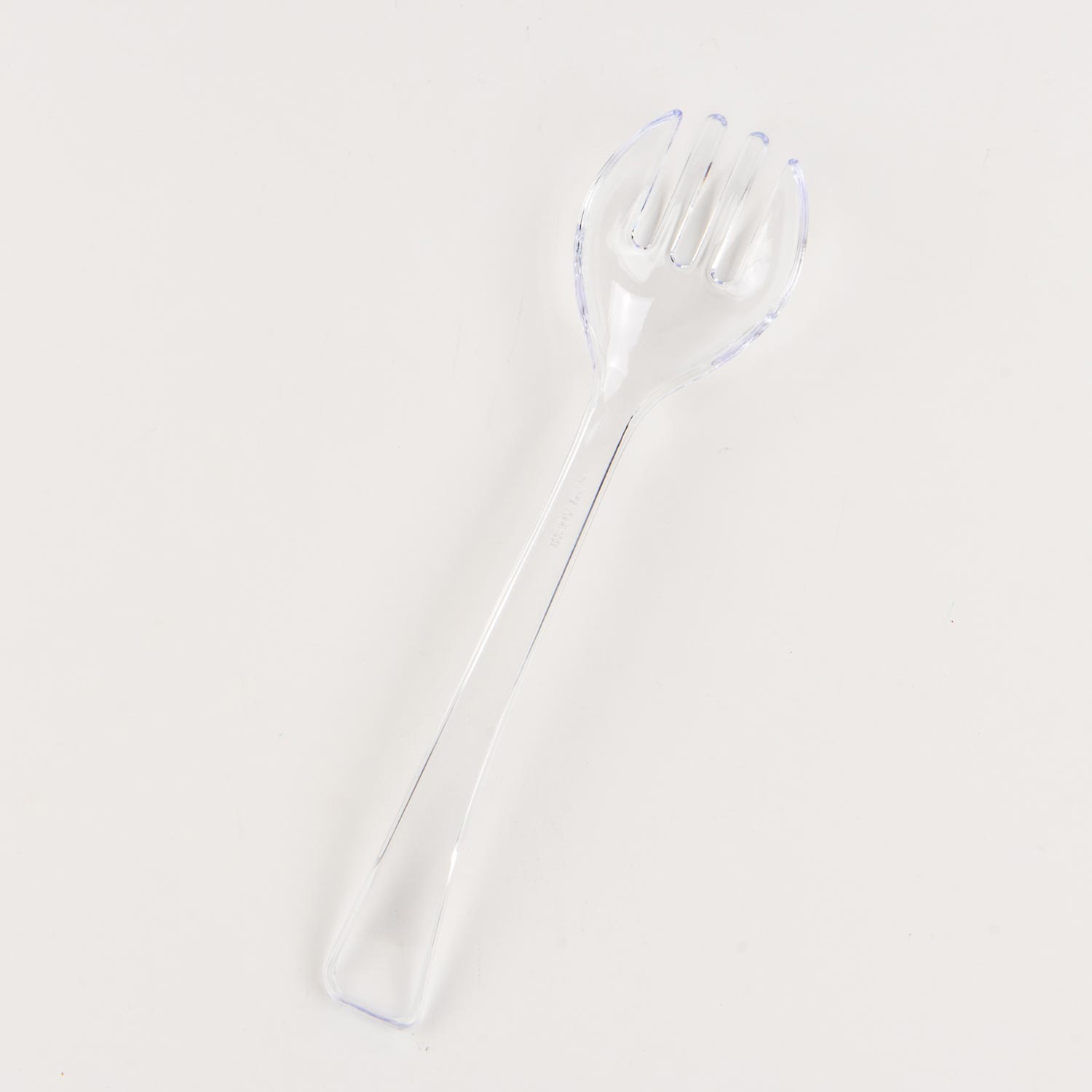 Clear Plastic Serving Fork 10